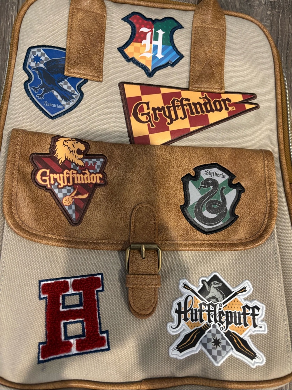 Harry Potter Patch Backpack - Picture 2 of 9